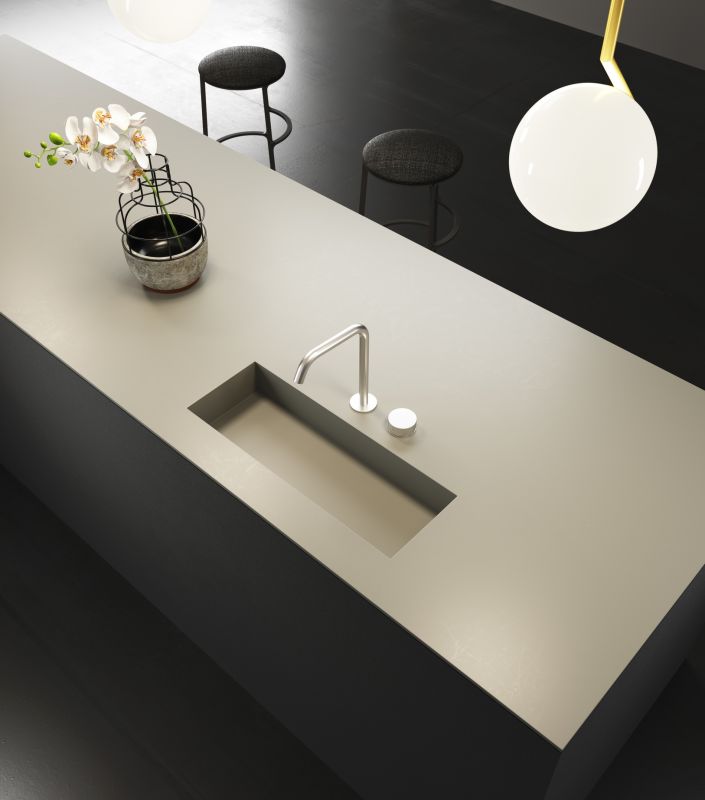 Cement Countertop Pouring
