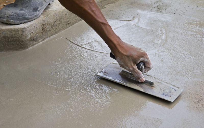 Sealed Cement Surface